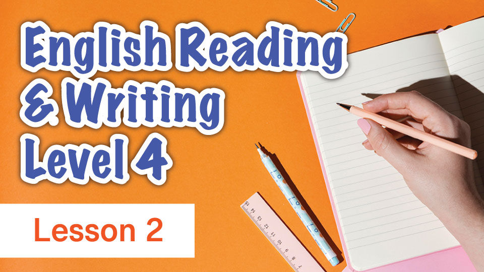 M000082 現代小學士 English Reading & Writing Level 4 Lesson 2 英文 P4